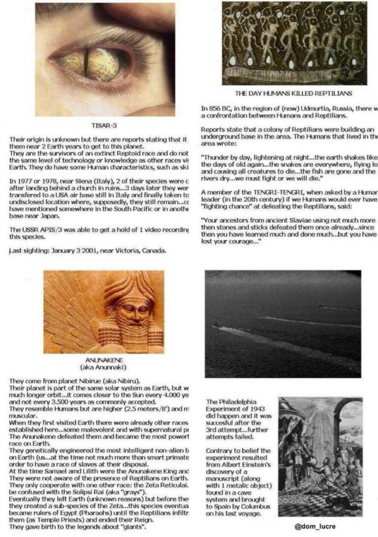 Book of Alien Races - New World Disorder
